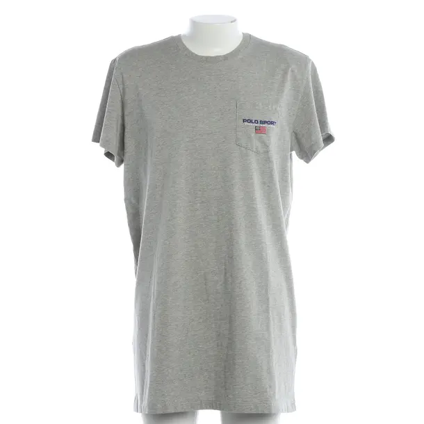 T-Shirt, in Gray, Cotton, Polo Ralph Lauren