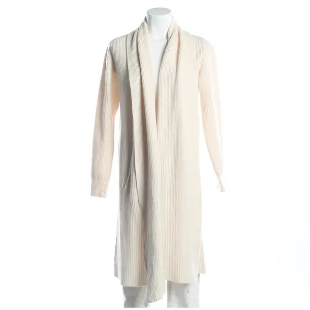 Cardigan, in Cream, Wool, Juvia