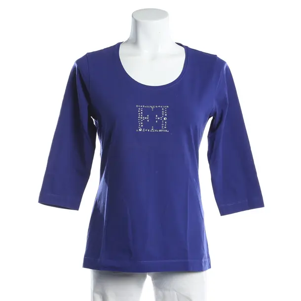 Long Sleeve Shirt, in Navy, Cotton, Escada