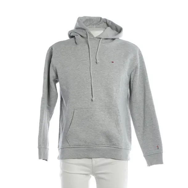 Hoodie, in Grau, Baumwolle, Tommy Jeans