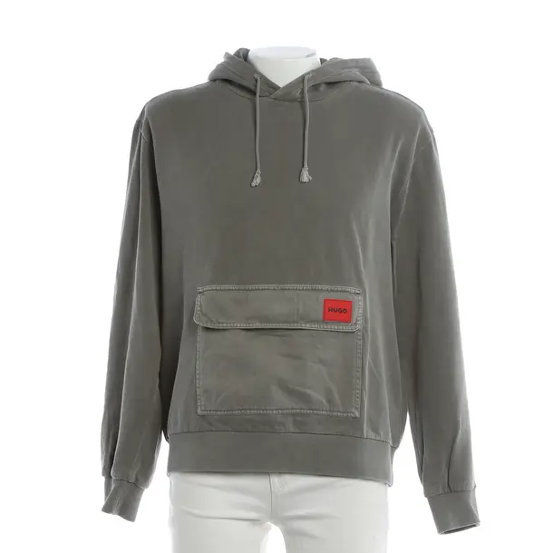 Hoodie, in Gray, Cotton, Hugo Boss Red Label