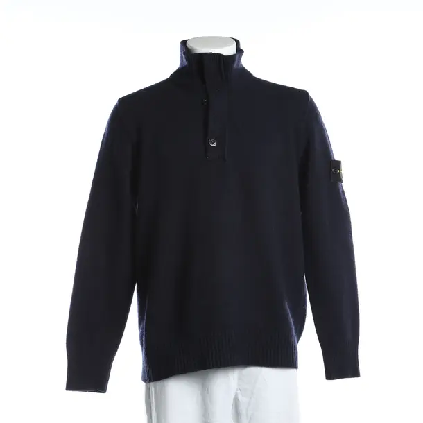Pullover, in Navy, Wolle, Stone Island