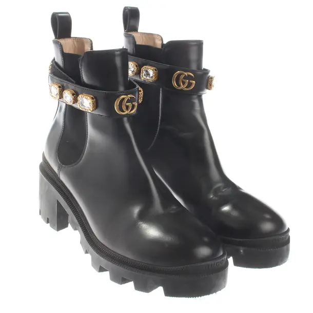 Stivaletti, in Nero, Gucci