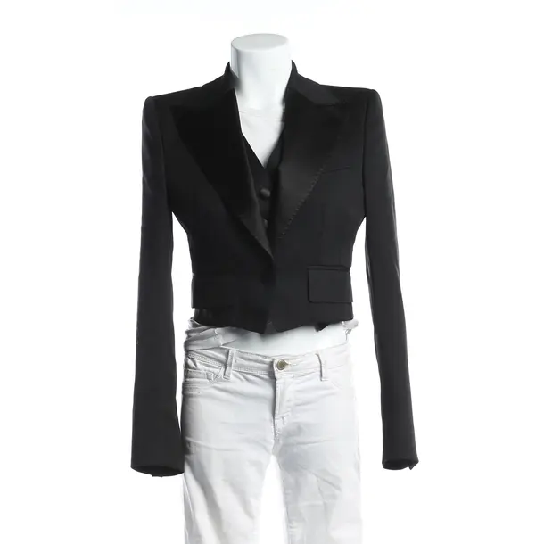 Blazer, in Schwarz, Wolle, Dolce & Gabbana