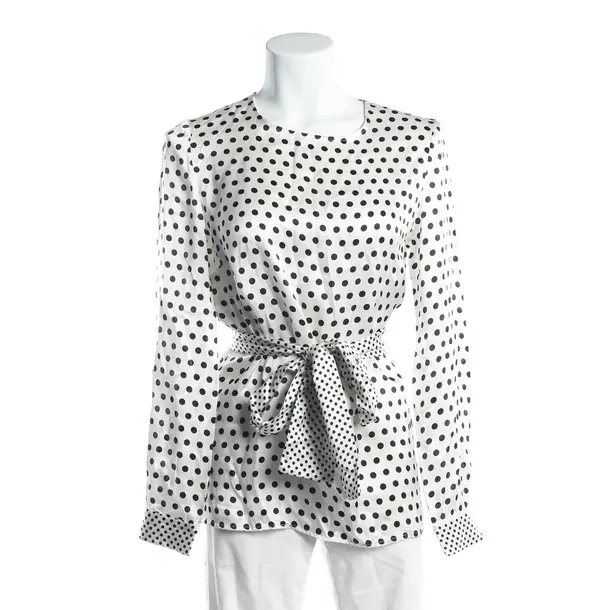 Blouse, in White, Silk, Mrs & Hugs