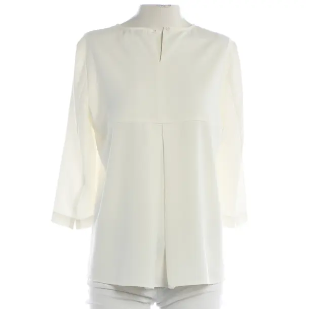 Blouse, in White, Polyester, Hemisphere