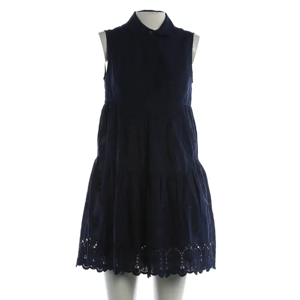 Kleid, in Navy, Baumwolle, Diane von Furstenberg