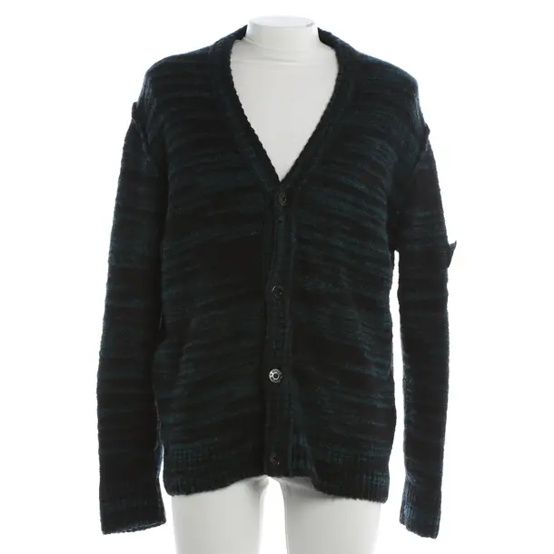 Cardigan, in Navy, Wool, Stone Island