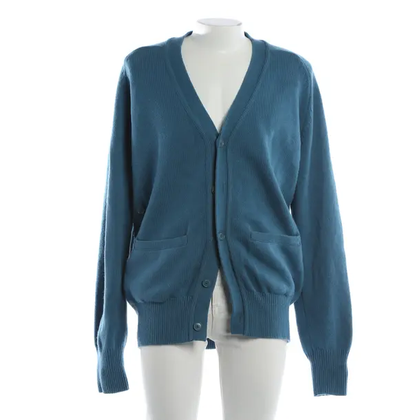 Strickjacke, in Blau, Kaschmir, Extreme Cashmere
