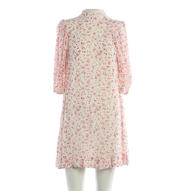 Dress, in White, Viscose, Ganni