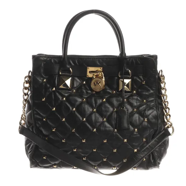 Handtasche, in Schwarz, Leder, Michael Kors
