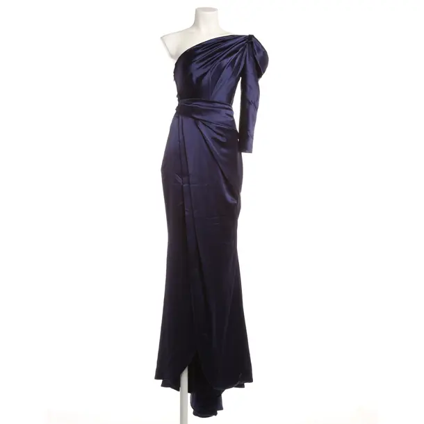 Cocktail Dress, in Navy, Triacetate, Talbot Runhof