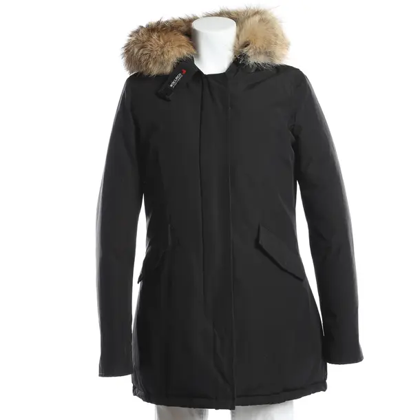 Cappotto invernale, in Nero, Cotone, Woolrich