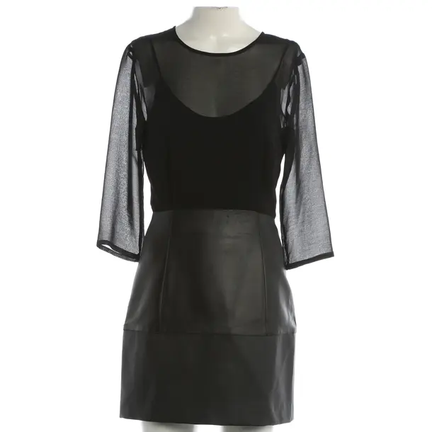 Kleid, in Schwarz, Polyester, Sandro