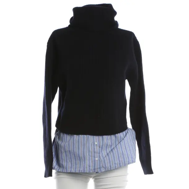 Jumper, in Navy, Wool, Sandro
