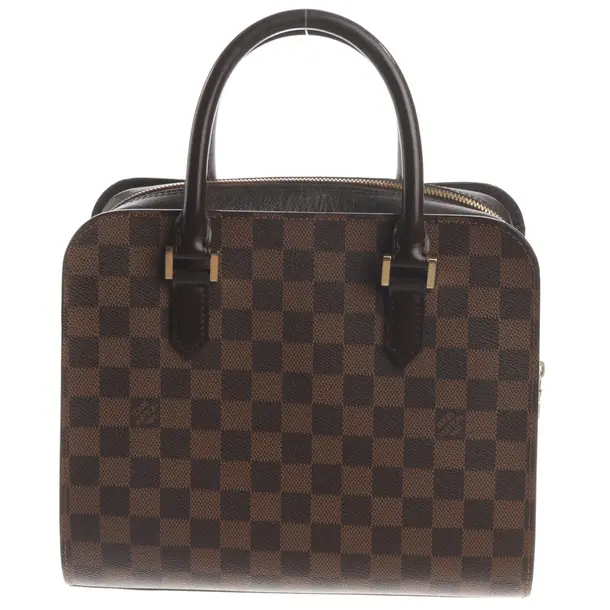 Handtasche, in Braun, Leder, Louis Vuitton