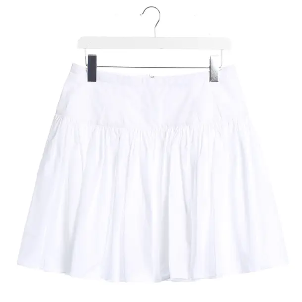 Skirt, in White, Cotton, Dolce & Gabbana