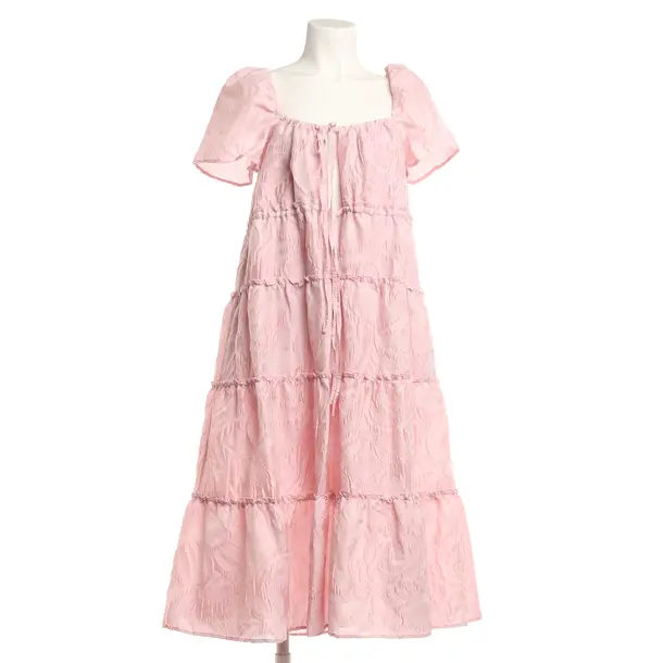 Cocktail Dress, in Light Pink, Polyester, Ganni