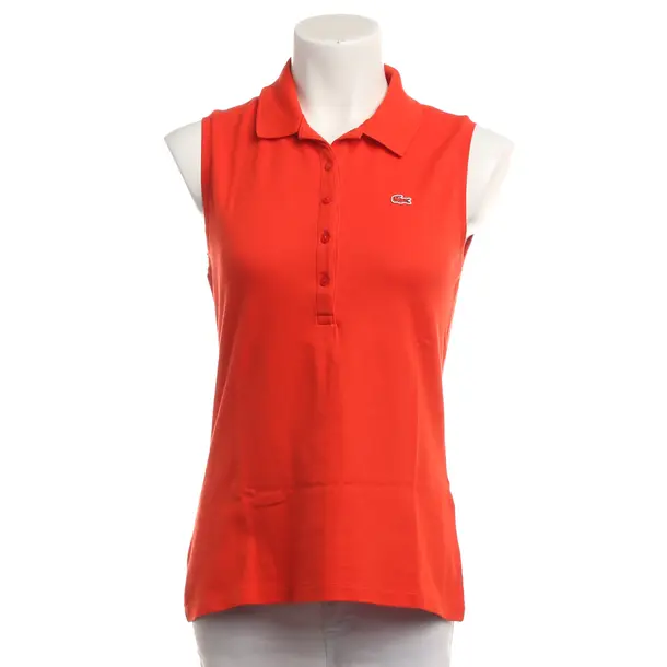 Top, in Dunkelorange, Baumwolle, Lacoste