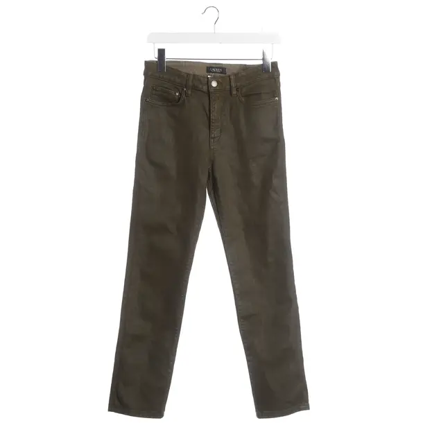 Slim Fit Jeans, in Olive Green, Cotton, Ralph Lauren Black Label