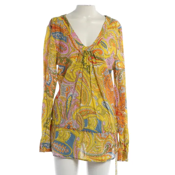 Blouse, in Multicolored, Cotton, Bogner Fire and Ice