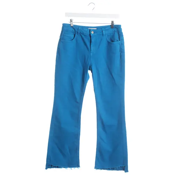 Flared Jeans, in Blue, Cotton, Dorothee Schumacher