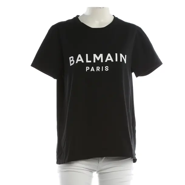 Shirt, in Schwarz, Baumwolle, Balmain