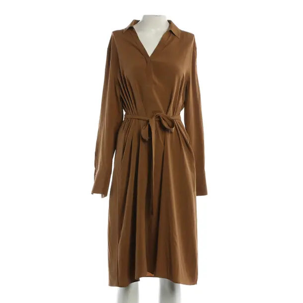 Kleid, in Hellbraun, Seide, Herzensangelegenheit