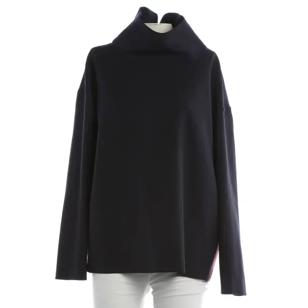 Bluse, in Navy, Wolle, Victoria Beckham