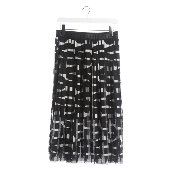 Skirt, in Black, Polyester, Marc Cain