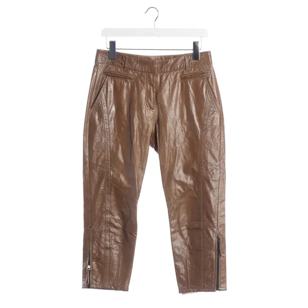 Hose, in Braun, Leder, Marc Cain