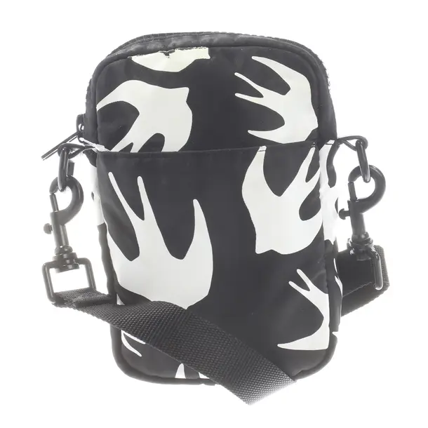 Cross Body Bag, in Black, Polyamide, Alexander McQueen