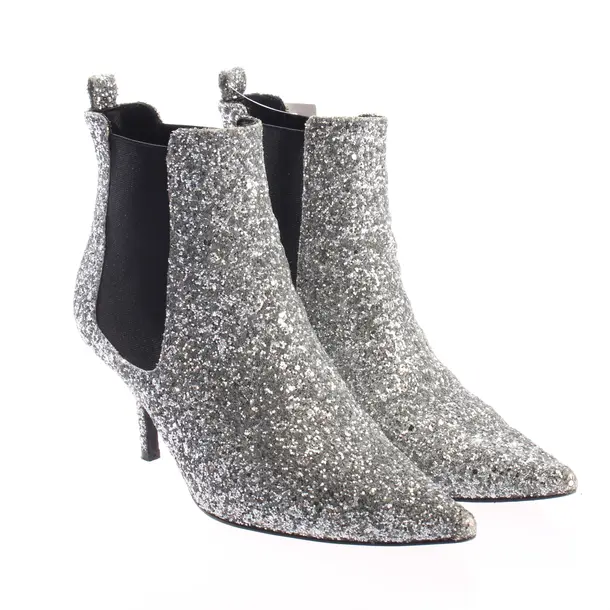 Ankle Boots, in Silver, Anine Bing