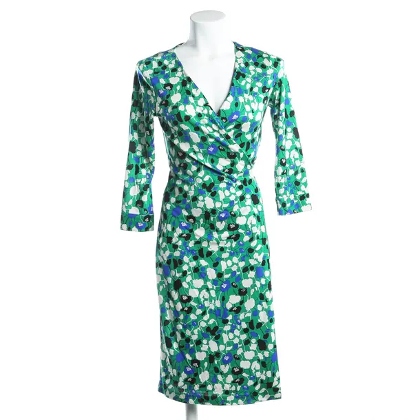 Dress, in Multicolored, Silk, Diane von Furstenberg