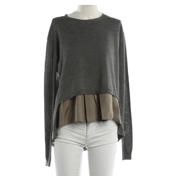 Wollpullover, in Grau, Wolle, Dorothee Schumacher