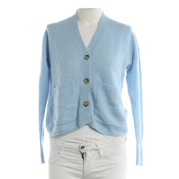 Cardigan, in Light Blue, Cashmere, Allude