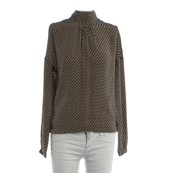 Bluse, in Braun, Seide, Le Sarte Pettegole