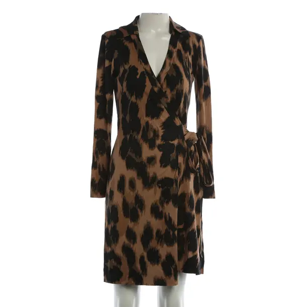 Kleid, in Braun, Seide, Diane von Furstenberg