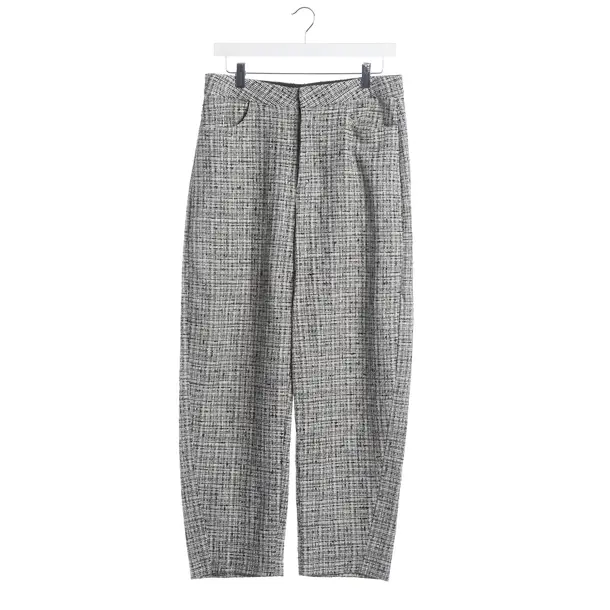Pants, in White, Cotton, Totême