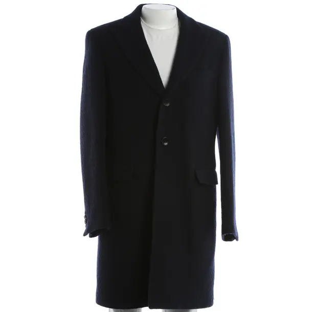 Übergangsmantel, in Navy, Wolle, Etro