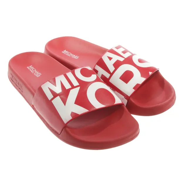 Slides, in Light Red, Michael Kors