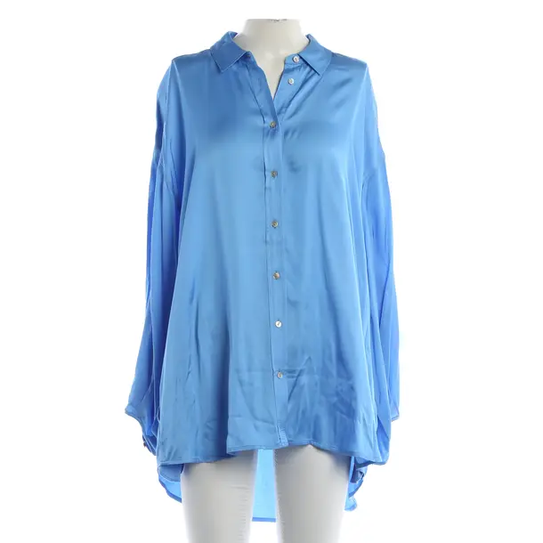 Camicetta, in Blu, Viscosa, Grazia