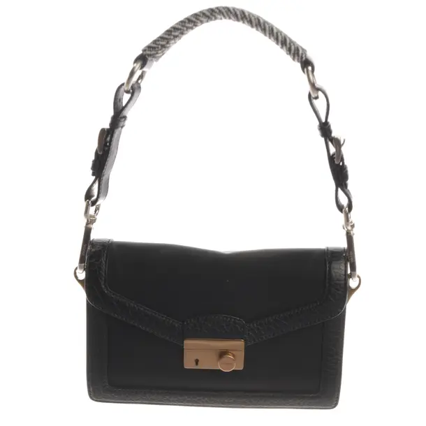 Schultertasche, in Schwarz, Polyamid, Prada