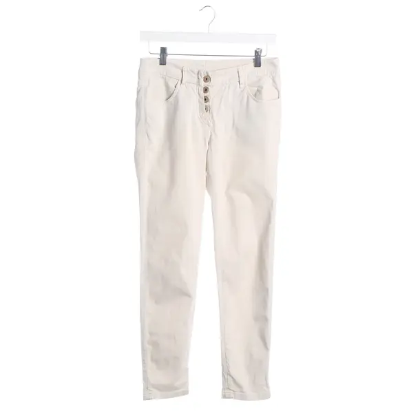 Pants, in Beige, Cotton, Brunello Cucinelli