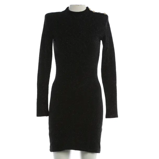 Cocktail Dress, in Black, Polyamide, Balmain