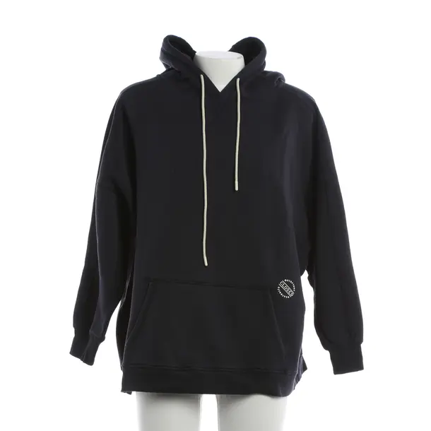 Felpa con cappuccio, in Grigio, Cotone, Chiuso