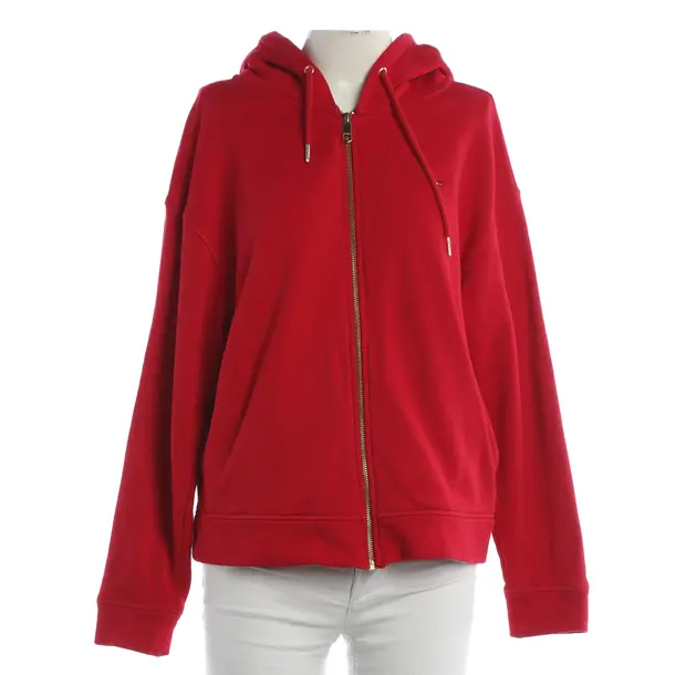 Zip-up Hoodie, in Red, Cotton, Tommy Hilfiger