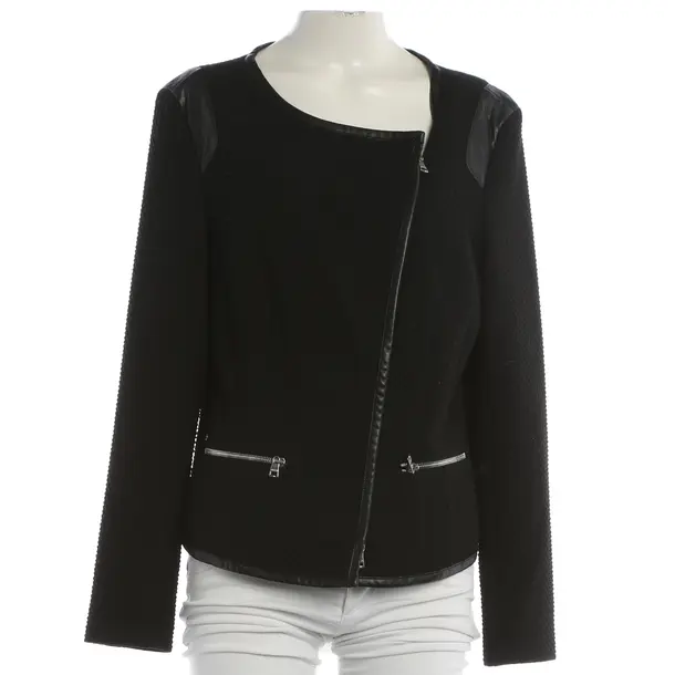 Summer Jacket, in Black, Polyester, Marc Cain