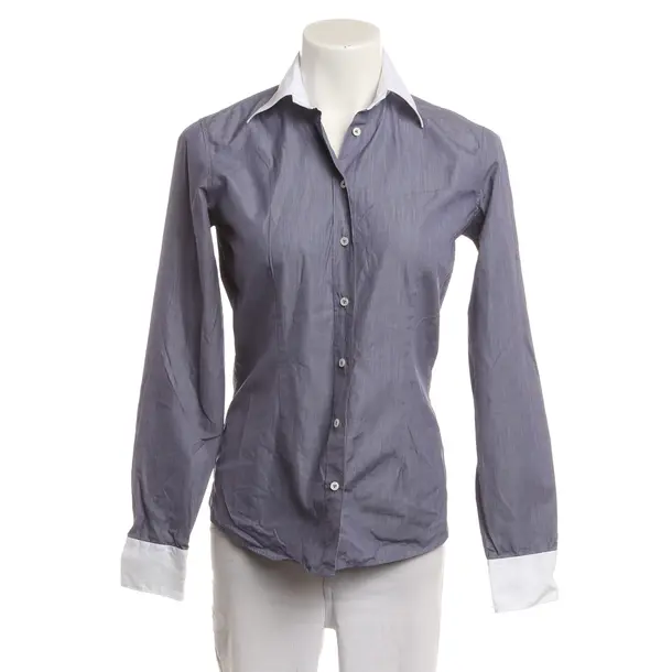 Camicetta, in Blu, Cotone, Van Laack