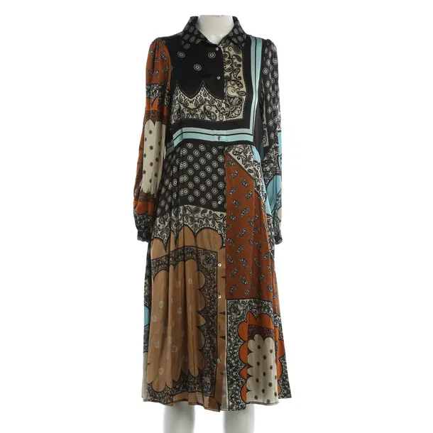 Dress, in Multicolored, Silk, Grace